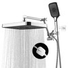 14 Inch Rain Shower Head with Handheld Spray Combo and