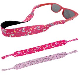 SLEILIN Adjustable Kids Eyeglasses Strap,Colorful Eyeglass HolderStrap,Comfortable Glasses Lanyard for Toddlers and Children,Perfect Kid Glasses Band