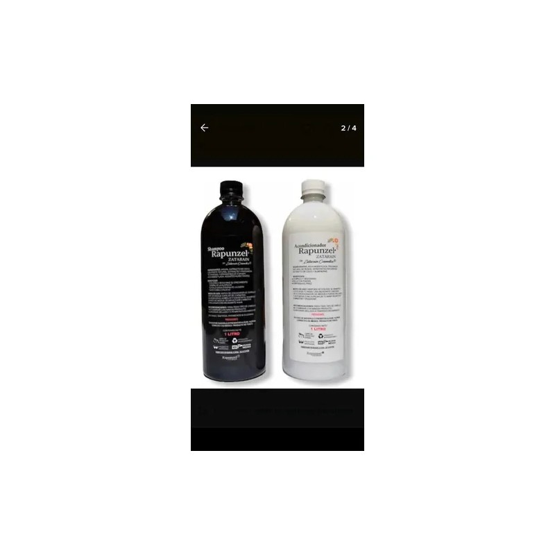 Kit Rapunzel Champoo Y Acondicionador Y Colágeno