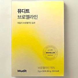 Partner company Mudit Bromelain Enzyme 1 box 30 packets / 뮤디트 브로멜라인 효소 1박스 30포