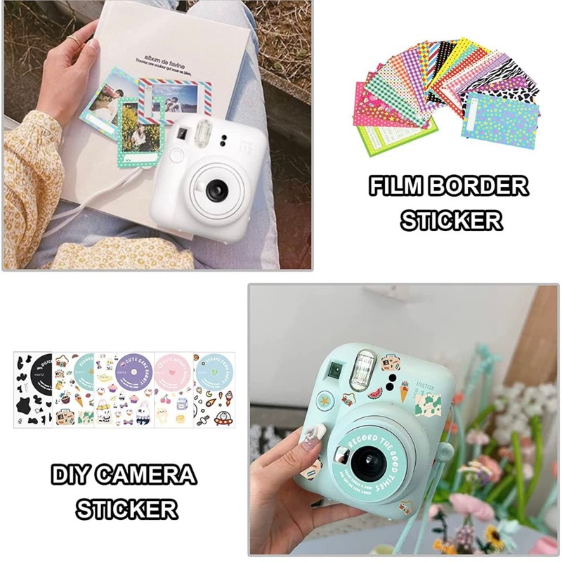 Generic 8 in 1 Gift Bundle for Instax Mini 12