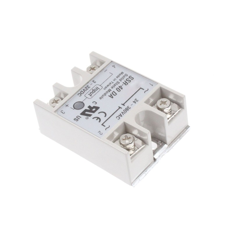 NOYITO SSR-40DA Solid State Relay Single Phase Semi-Conductor Relay DC