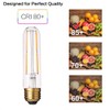 Dimmable T10 LED Bulbs Warm White 2700K LED Tubular Edison