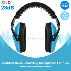 Floriogra Noise Cancelling Headphones for Kids/Toddler 28dB SNR Ear Muffs