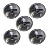 AP5668987 PS2375871 7733P410-60, Surface Burner Knobs Chrome Plated Plastic Ring