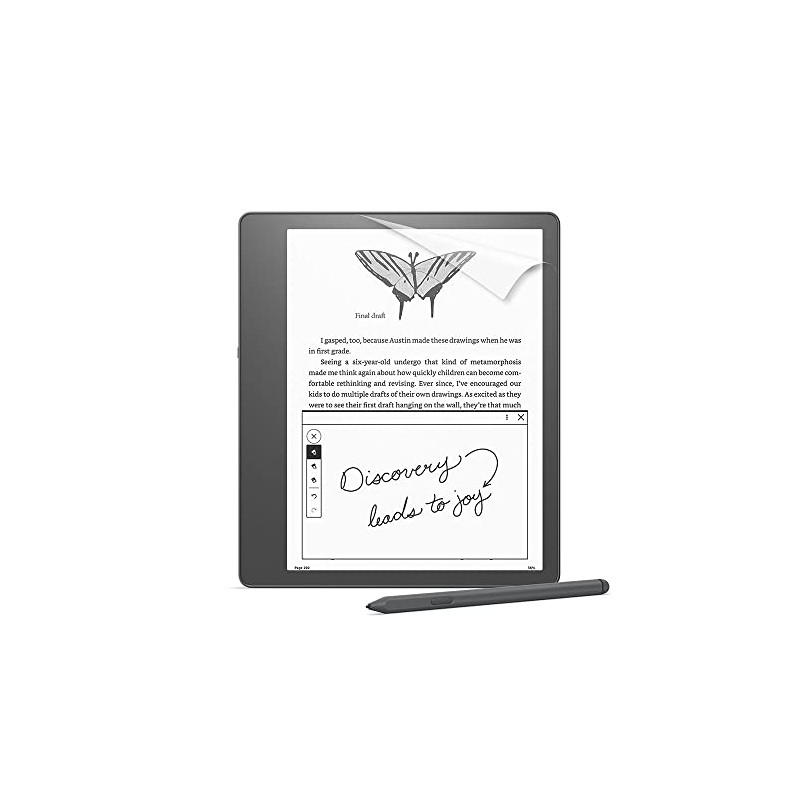 【Kindle Scribe (2024年発売・2022年発売) 用】保護フィルム ペーパータッチ ケント紙タイプ 反射防止 気泡レス加工 2枚入り