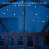 Joyseedi Letto a cielo con stelle luminose, letto a baldacchino,