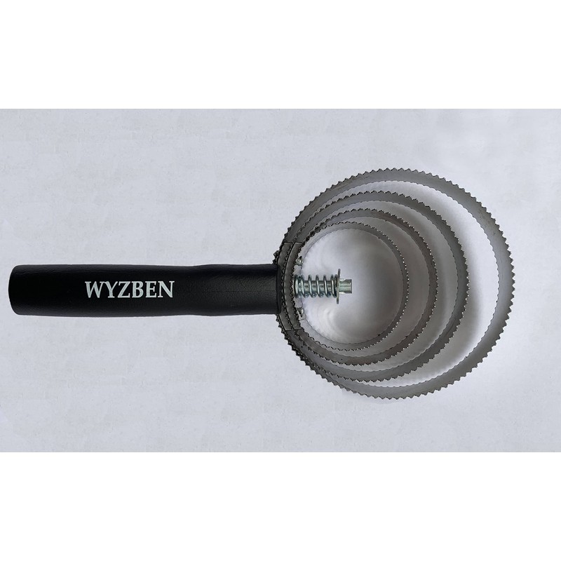 WYZBEN Commercial Heavy Duty Stainless Fish Scaler Scale Remover Spring