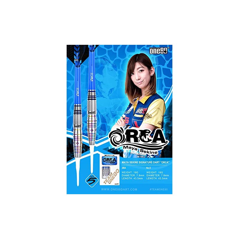 Darts Barrel One80 [One Eighty] Orca Maya Sekine Player Model