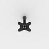 Flexible Surface Mount VESA 75/100 - Black