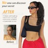 ORSUNCER 18" Ponytail Extension Claw Clip in Hair Extensions Curly