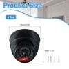 PATIKIL 4 Pcs Fake Security Camera Dummy Dome Camera with