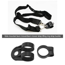 eMagTech 2pcs Trimmer Brushcutter Harness Hook Clip 26mm Shaft for Side Mount Brush Cutters And Lawn Mowers Plastic Hook Bracket Yard Garden Power Tools Accessories