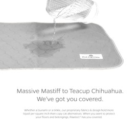 Pet Parents Pawtect® Pads Washable Dog Pee Pads (2pack) of 18x24 Premium Pee Pads for Dogs, Waterproof Training Pads for Dogs & Reusable Dog Pee Pads! Whelping & Modern Puppy Pads!