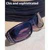 LVIOE Women's Polarised Sunglasses Large Sunglasses with UV400 Protection Category