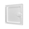 15cm x 15cm White Inspection Door Access Door Swivel Handle