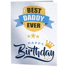 Happy Birthday Card for Best Daddy Ever