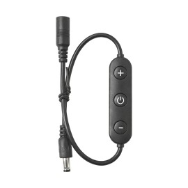 Factory Mini 3Key DC Switch Bright LED Dimmer Single Color Led Light on Off Adjust ControlColor: Black, Input Voltage(V): 12-24V, Lamp Power(W): 48, Model Number: AX-T55V6