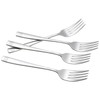 Easymanie Stainless Steel Dessert Fork, 12 Pieces Small Forks Set