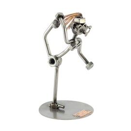 Steelman24 I Nuts and bolts sculpture Ballerina I Handmade ornaments I Made in Germany I I Metal figurine