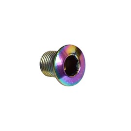 Albedel 5 pcs Double Chainring Bolts Screws Colorful Disc Crankset Nuts Chainwheel Fit for Road Bike Mountain Bike MTB