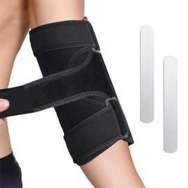 flintronic Elbow Brace, Adjustable Elbow Support Strap with Removable Metal Splints, Ulnar Nerve Entrapment Splint, Elbow Splint for Fractures,Tennis Elbow,Tendonitis, Night Sleeping, Men & Women