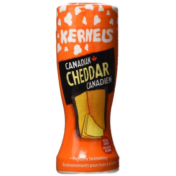 Kernels Canadian Cheddar Popcorn Seasoning 100g {Imported from Canada}