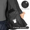 33,000ft Packable Rain Jacket Men's Lightweight Waterproof Rain Shell Jacket