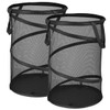 Pop Up Hamper for Laundry Mesh Collapsible Laundry Basket |