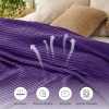 Luxury Cooling Waffle Weave Throw Blanket - Soft Bamboo Cotton,