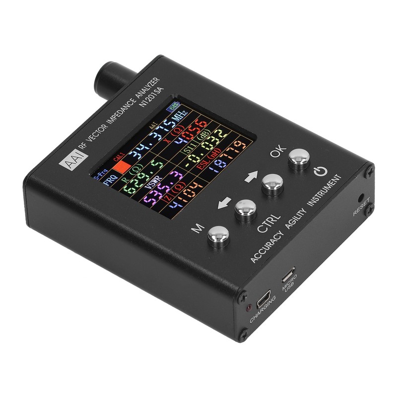 RF Vector Impedance Analyzer 2.4 Inch Screen ANT SWR Antenna