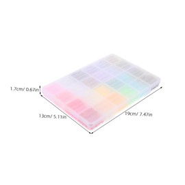 Healeved 3mm 24000pcs Colorful Flatback Nail Rhinestones Kit for DIY Nail Art and Crafts Rainbow Gems for Decoration for Enthusiasts and Craft Lovers