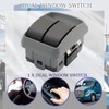 Dual Window Switch, Fit for Paccar Kenworth Vehicles,Replaces P27-1069 P271069,Black