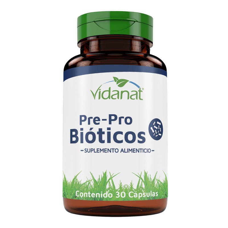 Vidanat Pre - Probióticos 30 Cápsulas 5 Billones de UFC