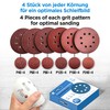 EffektWerk Sanding Discs (24 Pack, 8 Holes) 125mm Multi Grit