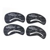 FRCOLOR Eyebrow Shaping Template Set 24pcs ABS Plastic Stencils for