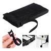 60 Pzs Cincho Suja Cables, Organizador Cables Reutlizable Negro