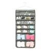 NIMES Hanging Closet Underwear Sock Bra Organizer Dual-Sided Accessories Storage
