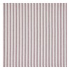 Piper Classics Timeless Ticking Red Stripe Ruffled Shower Curtain, Country