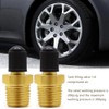 Aoyswuz 2 Pcs Brass Tank Fill Valve 1/4 Inch NPT