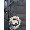 Stainless Steel Wind Spinner - 3D Mobile - Elephant Spinner