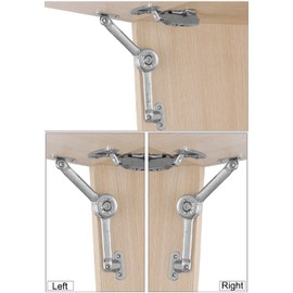 Hettich Lid and Door Stay Struts Lift Up System for Kitchen Wardrobe Cupboard Cabinet Lift Support Hinges for Flap Fittings Germany Brand Self Adjust Pack of 4