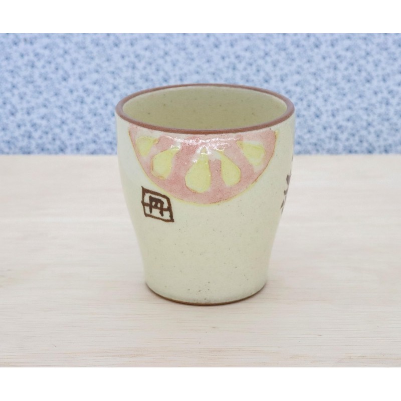 Craftmanhouse Mino Ware Tea Cup, Auspicious Dharma, Made in Japan