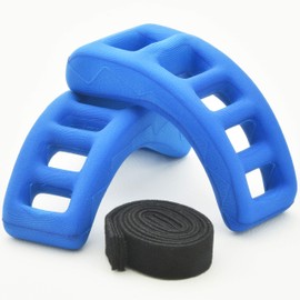 Dr. El Foot Yubi Genki-kun with Strap Belt, Hard, Blue, L, Fixed Belt, Won't Fall Off, Athlete