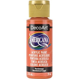Deco Art Americana Acrylic Multi-Purpose Paint, Persimmon