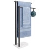 Livabber Standing Towel Rack, 304 Stainless Steel 2-Tier Towel Holder