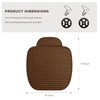 Gdnecad Car Seat Cover for Front Seats, Breathable Linen Seat
