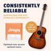 Stringjoy Balanced Super Light Foxwoods Coated Phosphor Bronze Acoustic Guitar