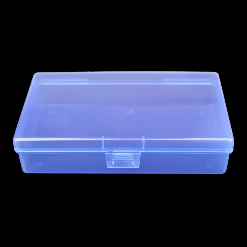 Goodma 8 Pieces Rectangular Empty Mini Plastic Organizer Storage Box