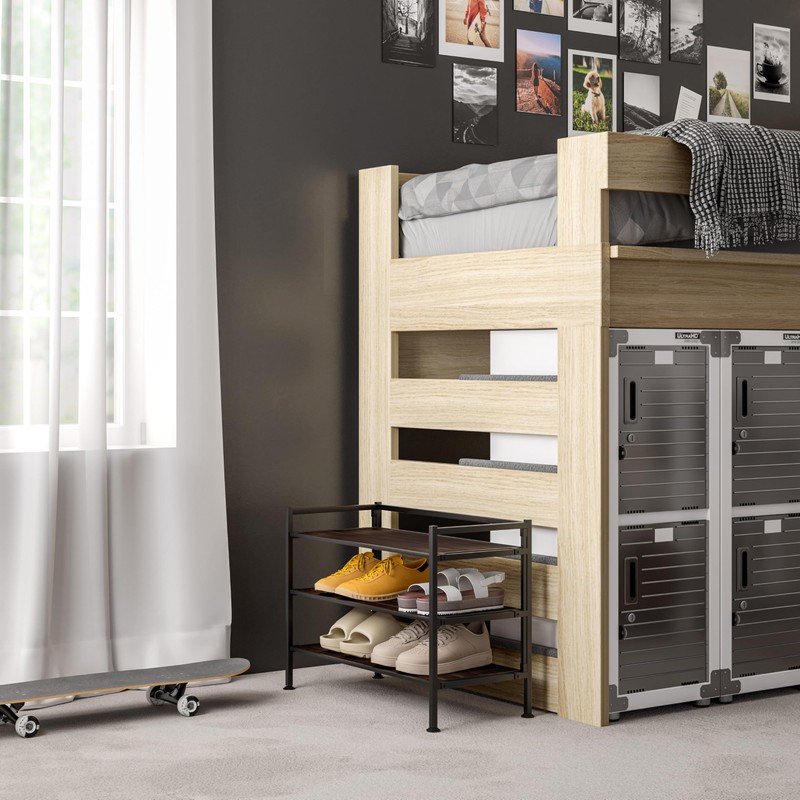 Seville Classics Sturdy Freestanding Storage Shelf for Bedroom, Closet, Entryway,